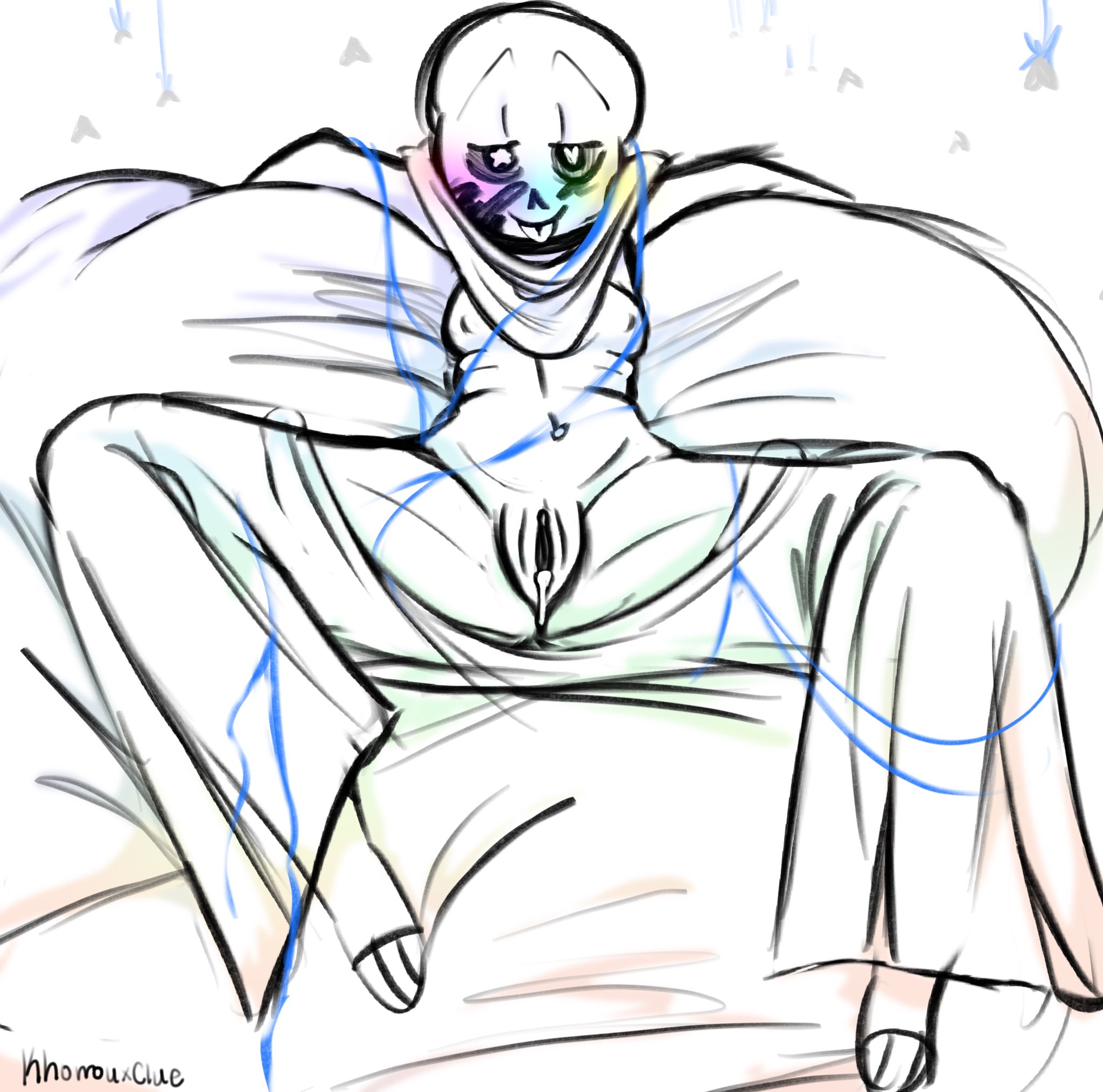 Ink sans getting fucked