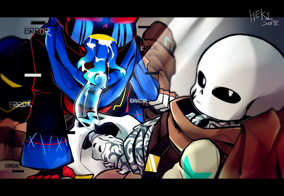 Ink sans getting fucked
