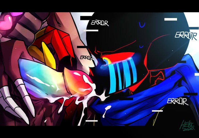 Ink sans getting fucked