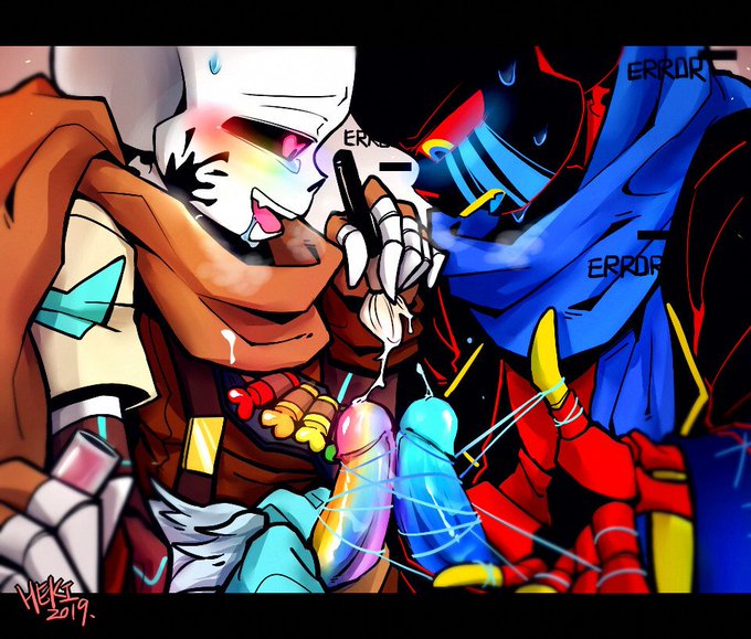 Ink sans getting fucked