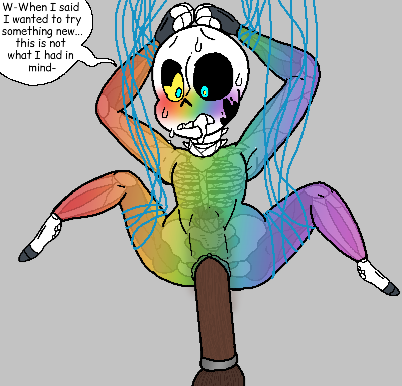 Ink sans getting fucked