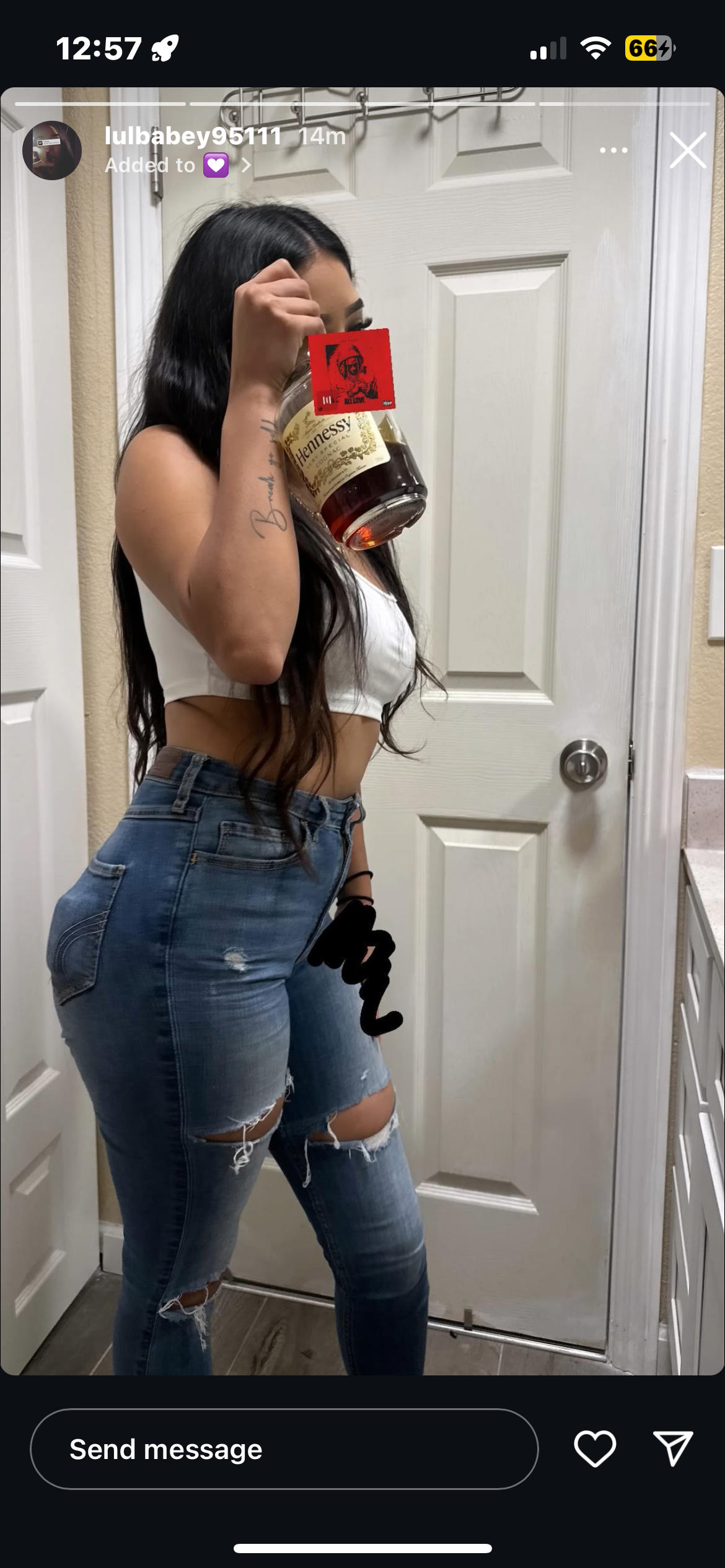 Evangelina’s booty