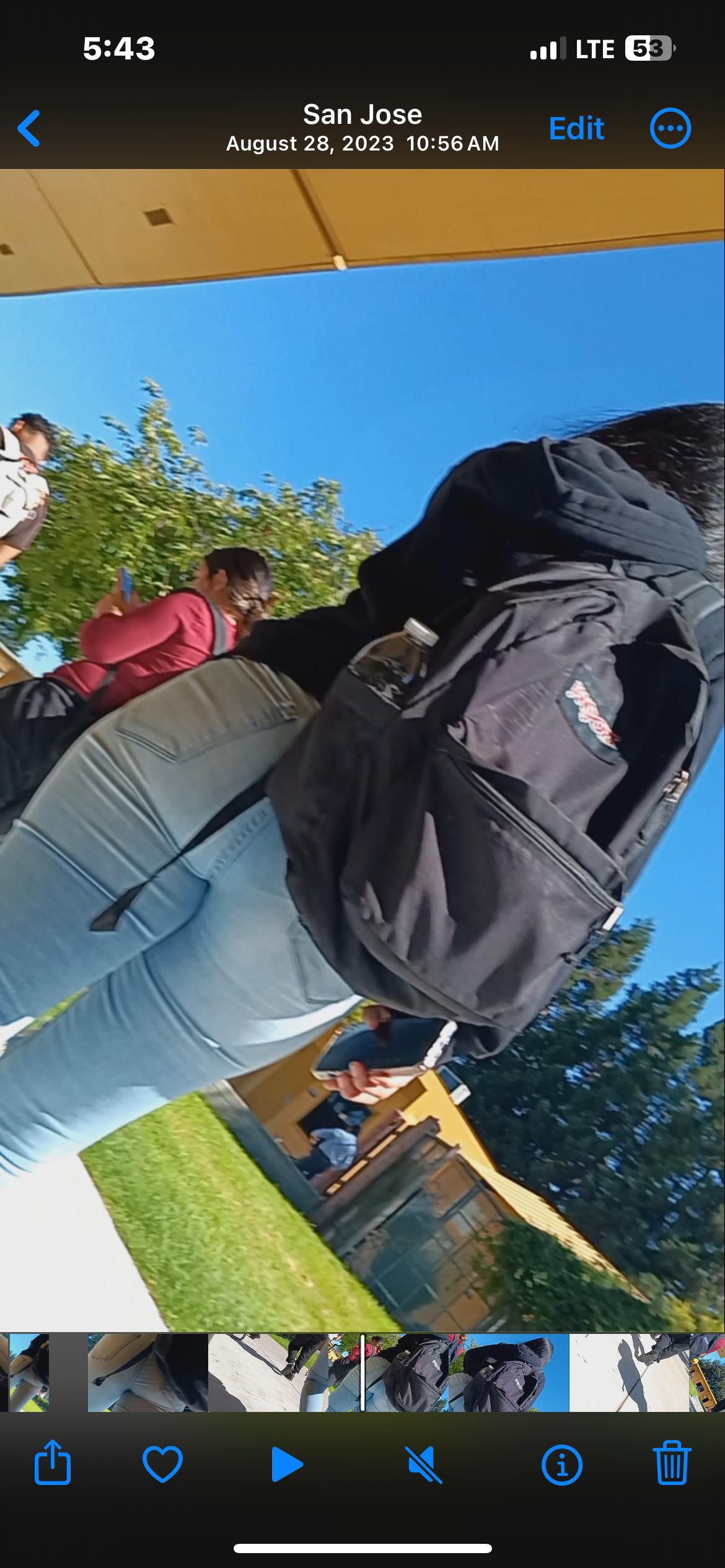 Evangelina’s booty