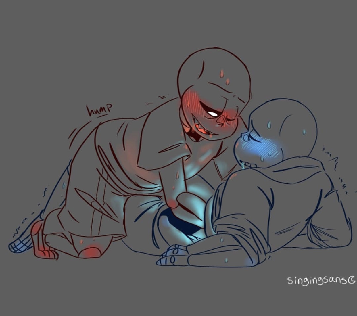 Fell sans getting fucked