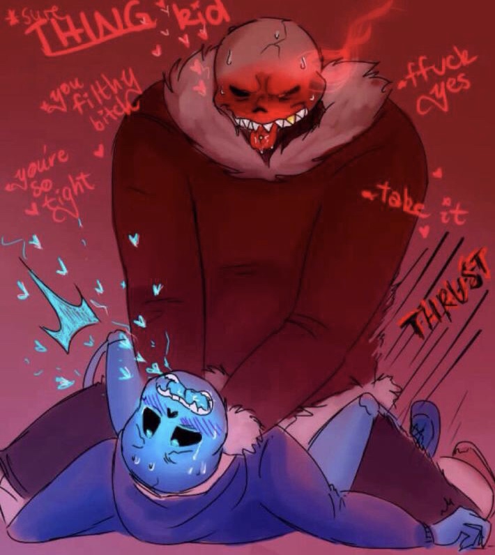 Fell sans getting fucked