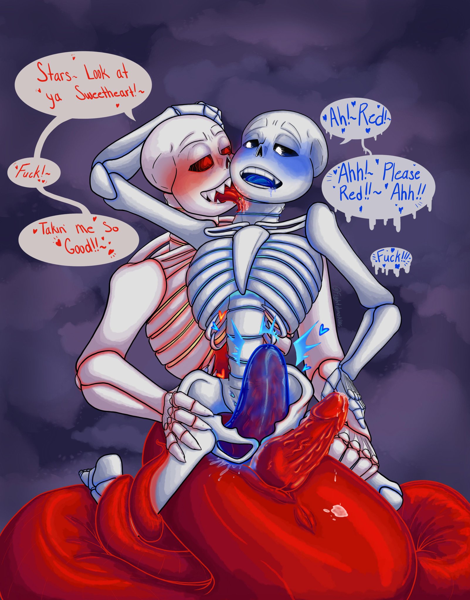 Fell sans getting fucked