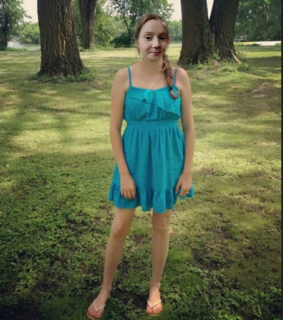 The girl from the social networking site.