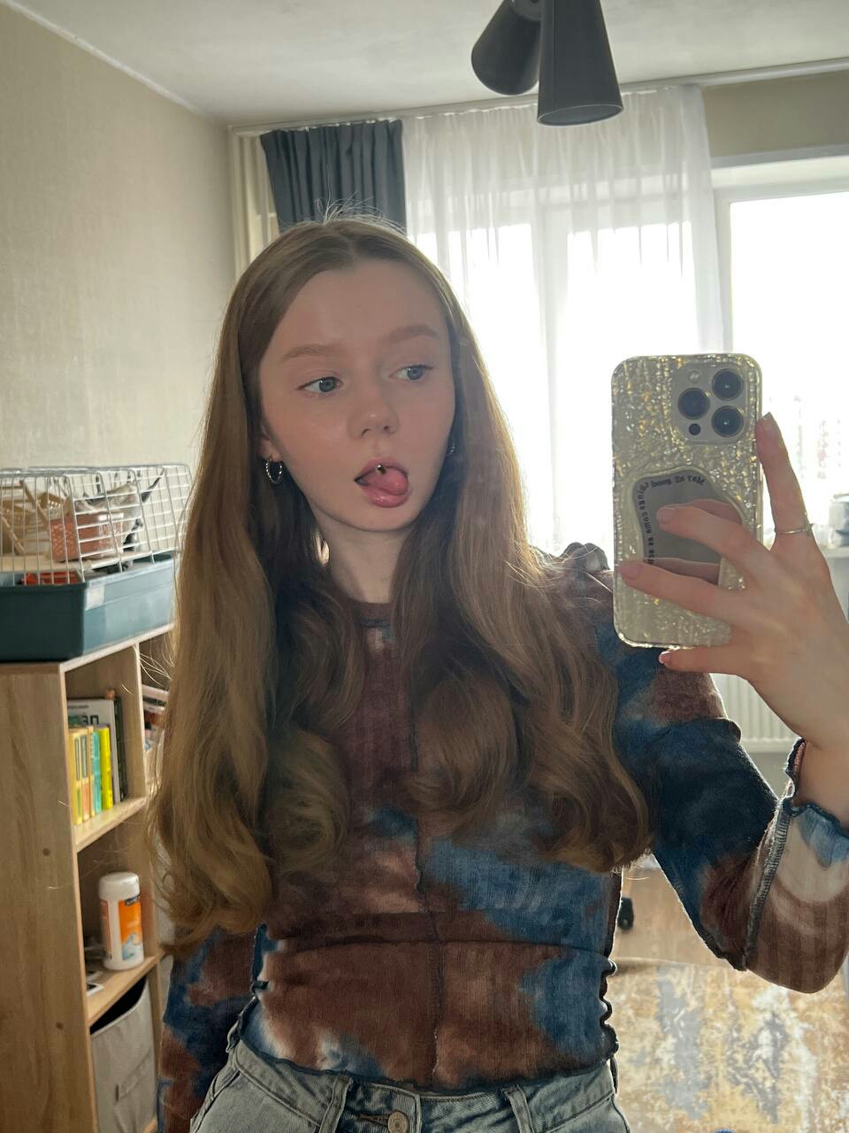 The girl from the social networking site.