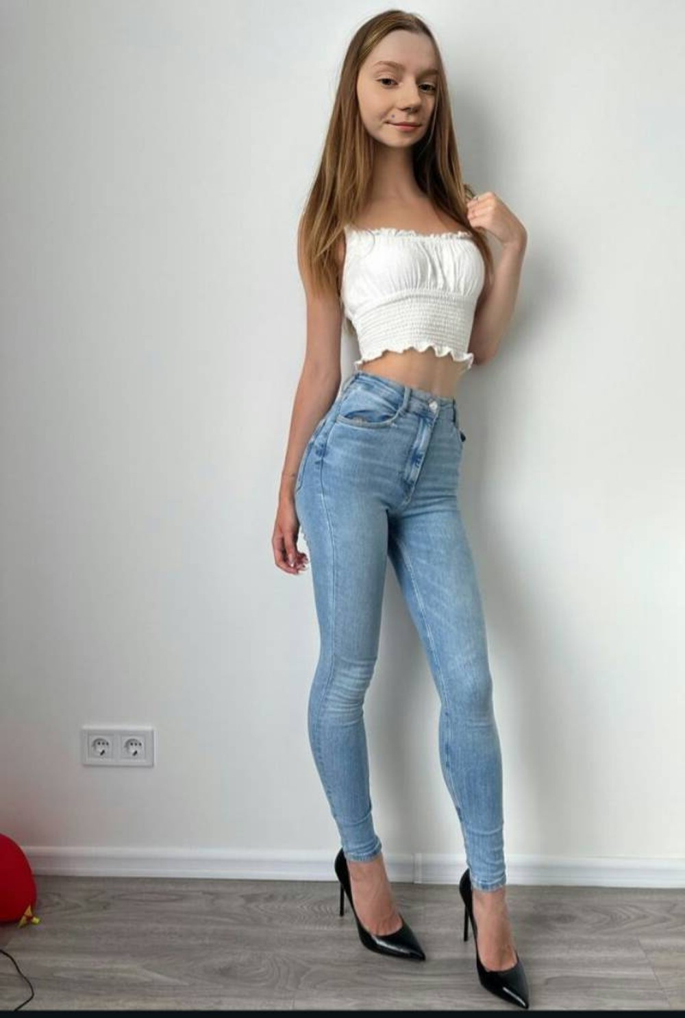 The girl from the social networking site.