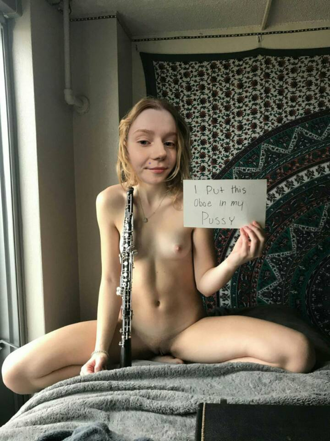 The girl from the social networking site.