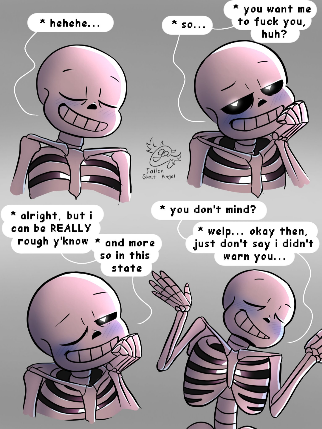 Classic sans getting fucked