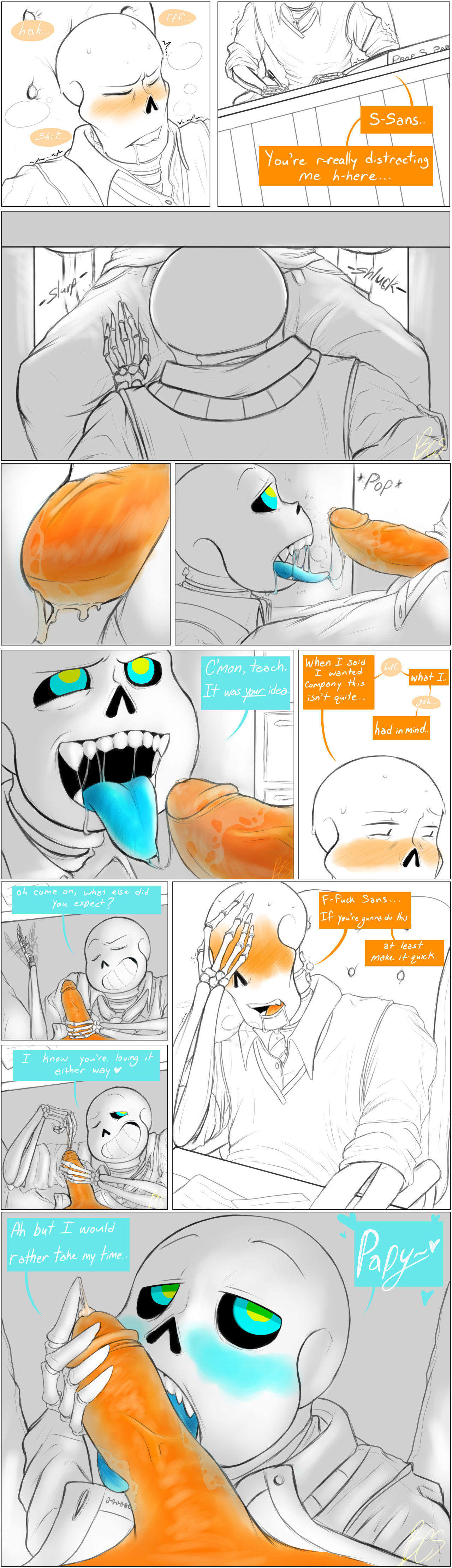 Classic sans getting fucked