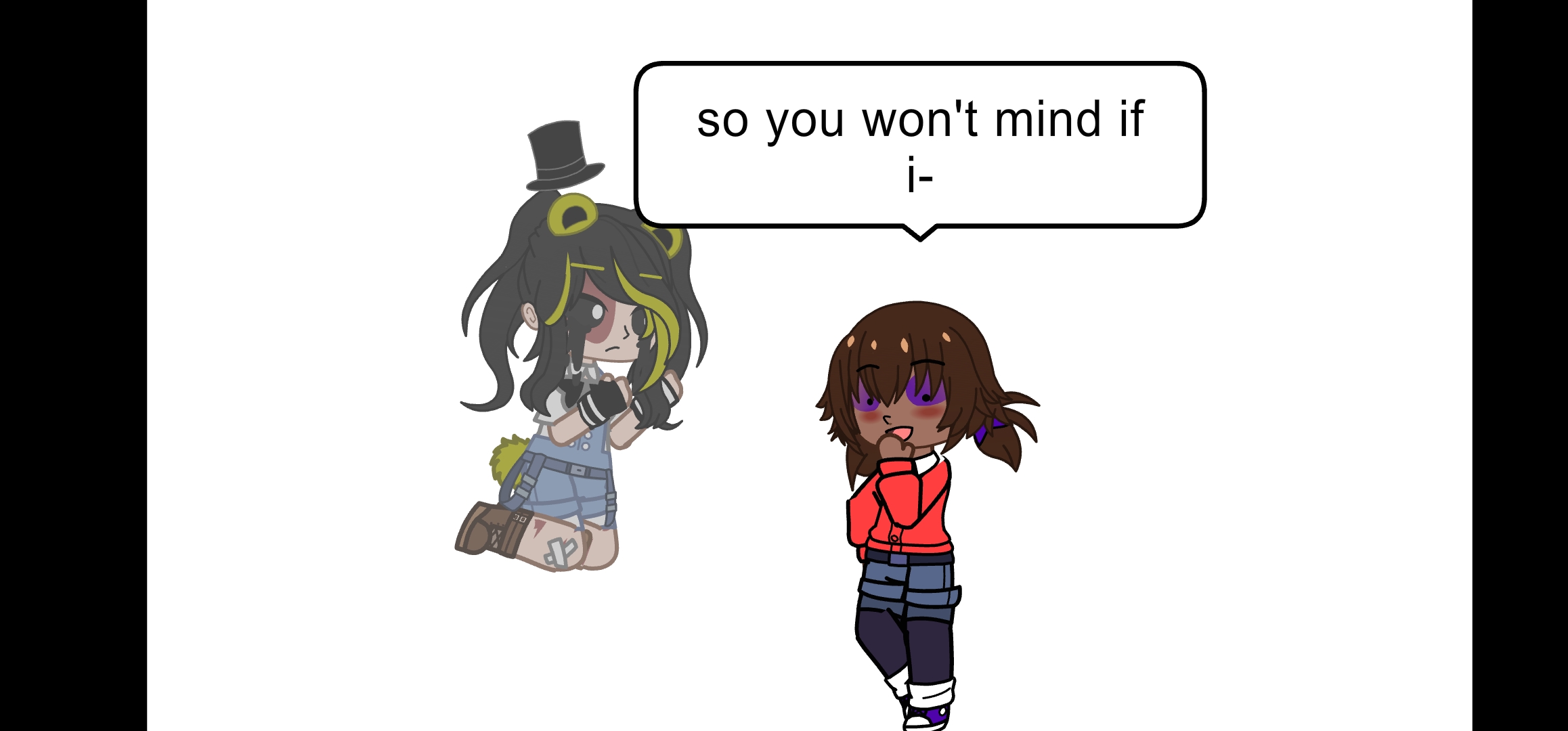 Cassidy and Cassie-small chat