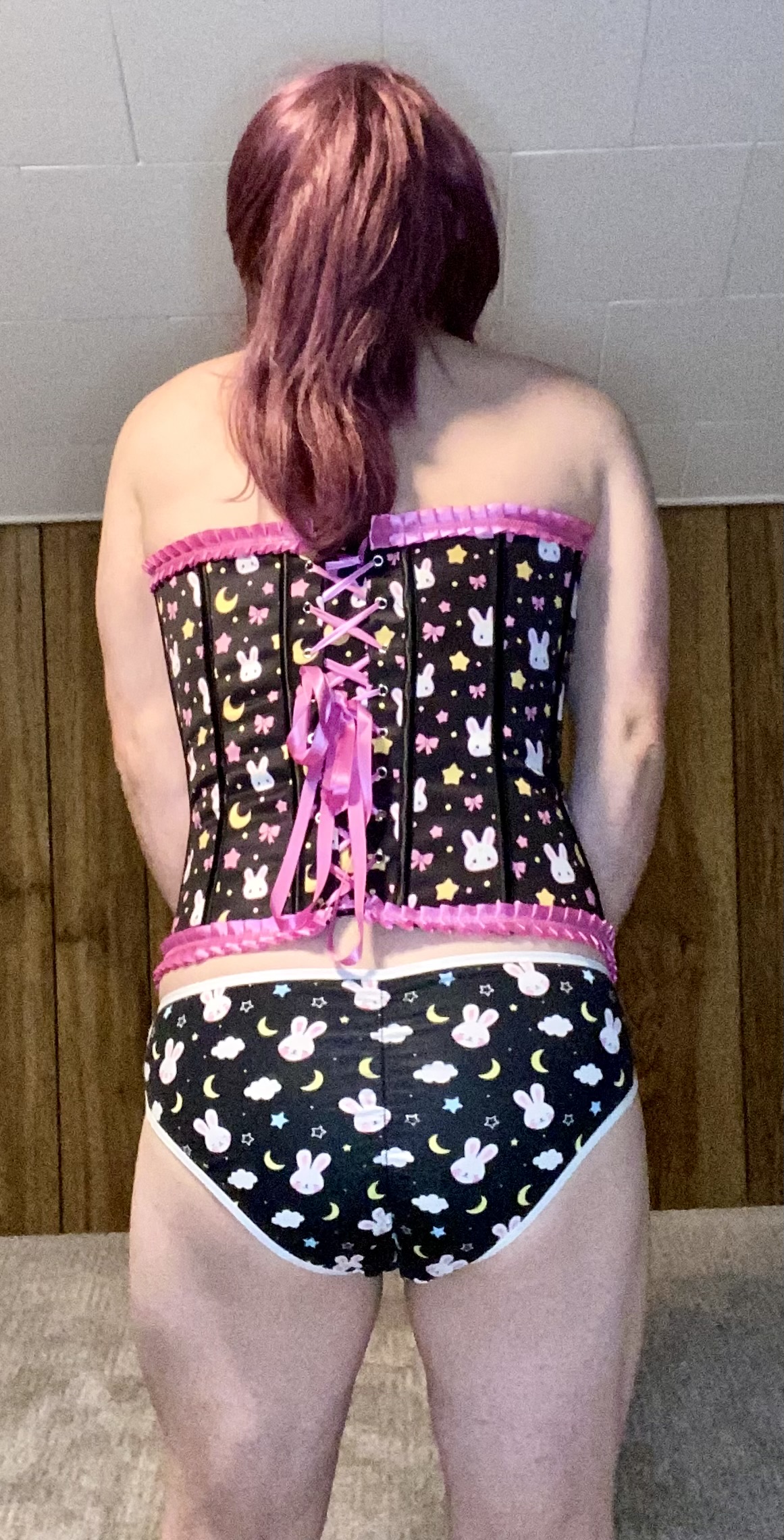 Corset and panties