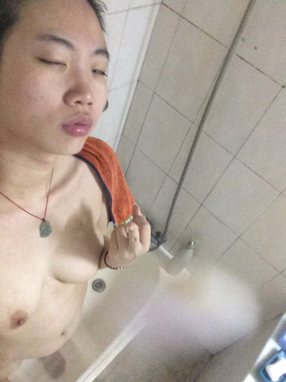 naked Asian slut