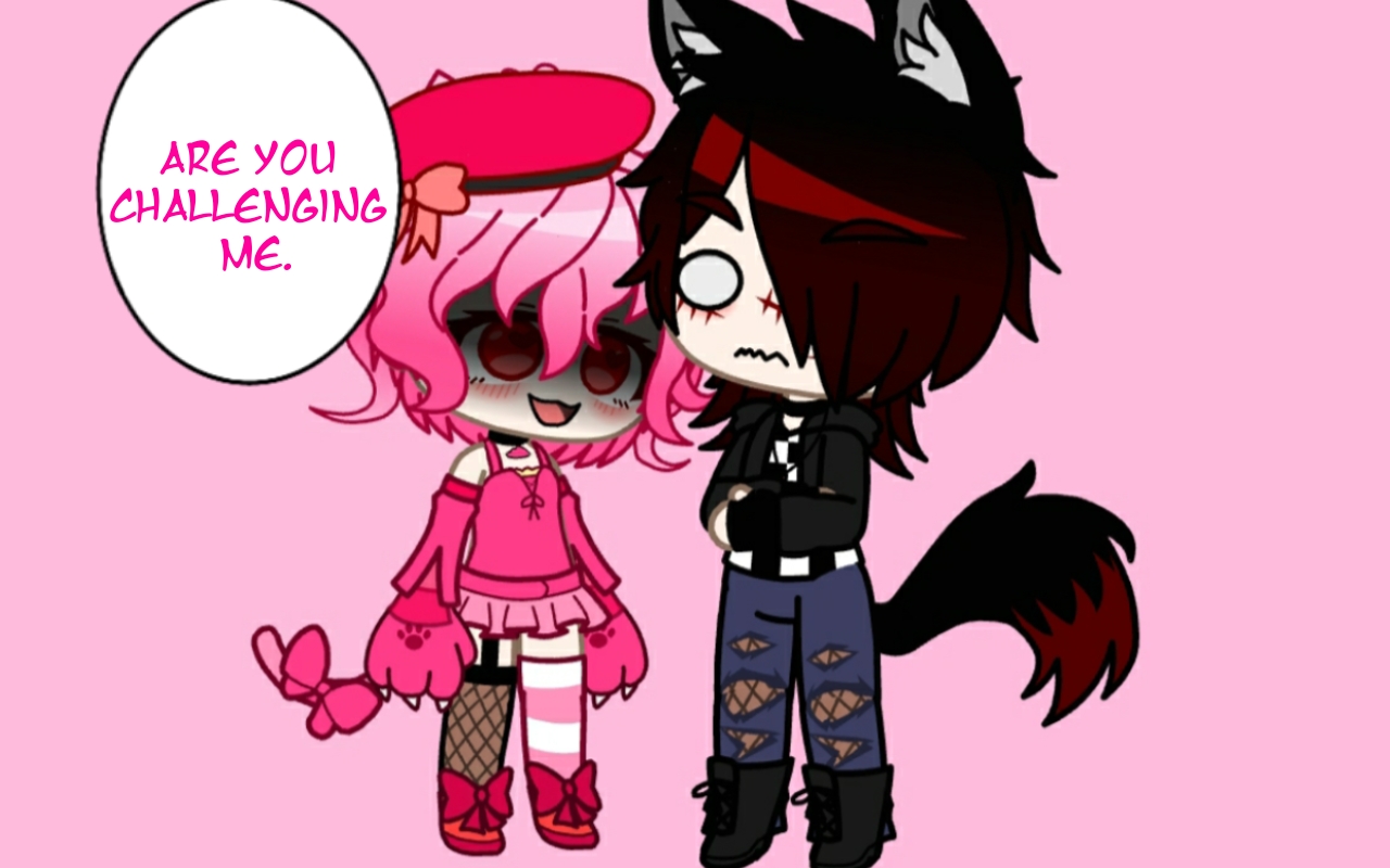 [Gacha] UwU Cat and Alpha Bad Boy Swap Roles