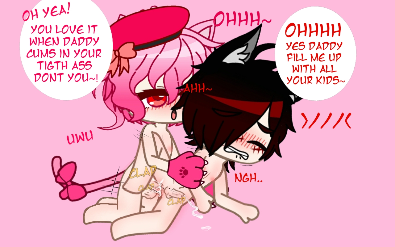 [Gacha] UwU Cat and Alpha Bad Boy Swap Roles