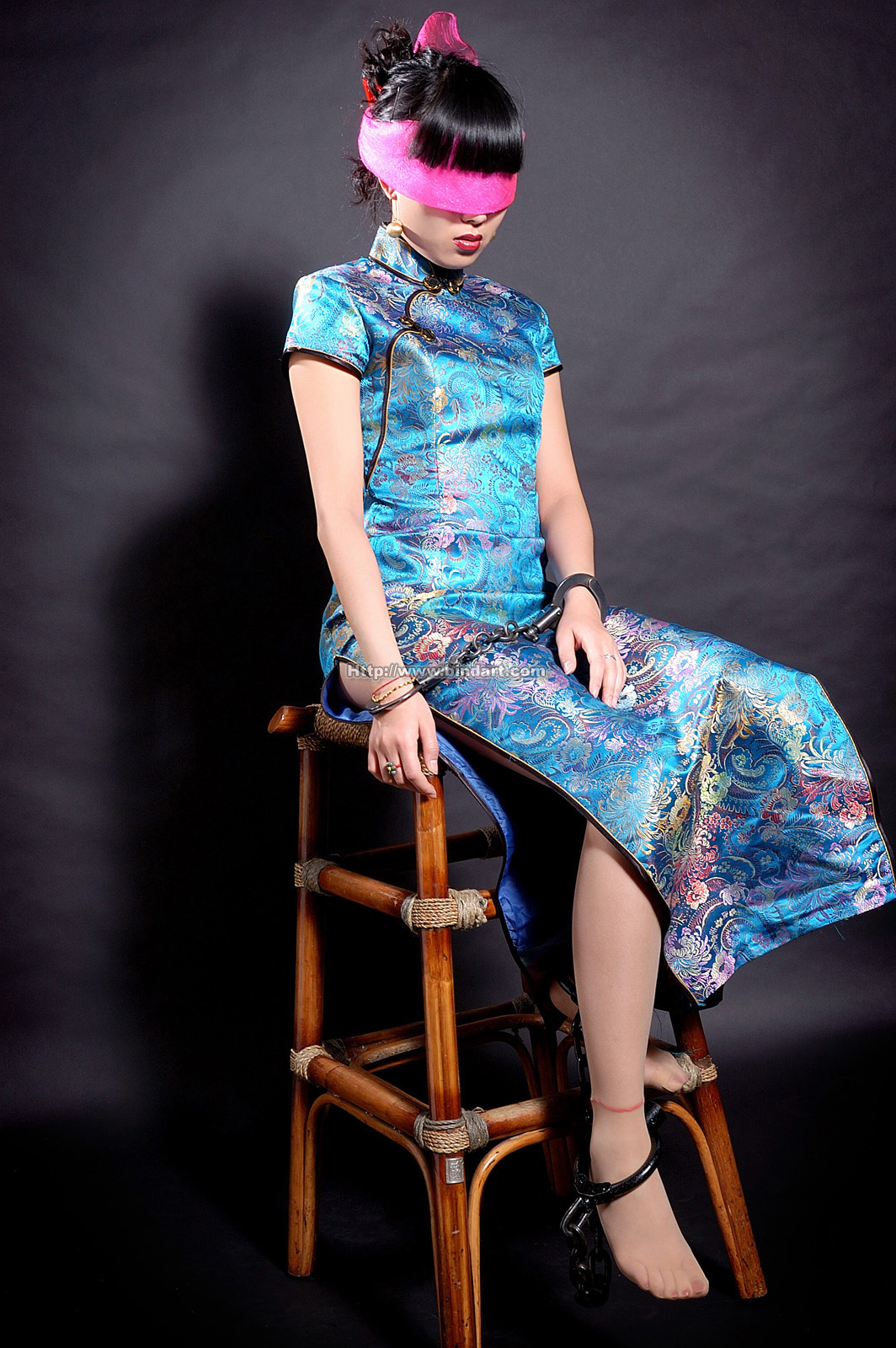 Chinese lady bondage 309