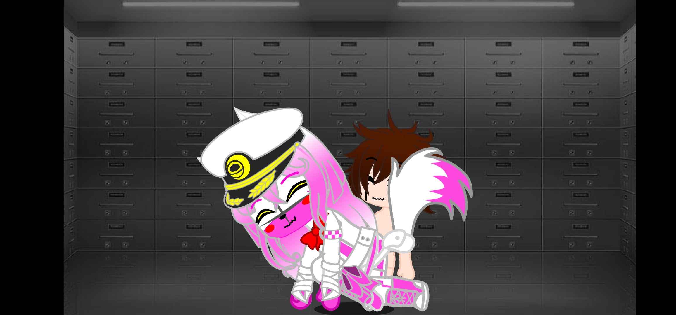 C.C afton gets fucked by fnaf wemen