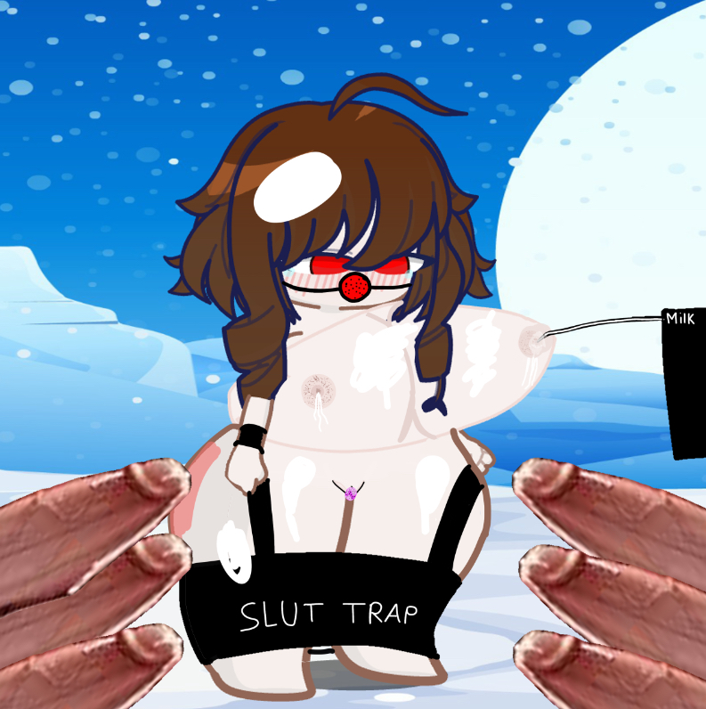 Chara in a slut trap