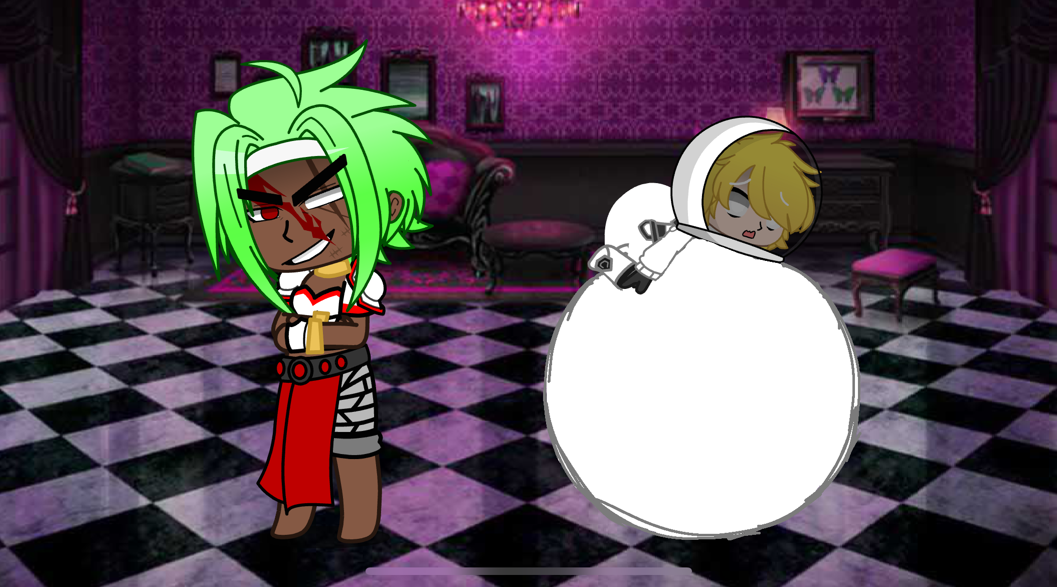 Spacey being demolished