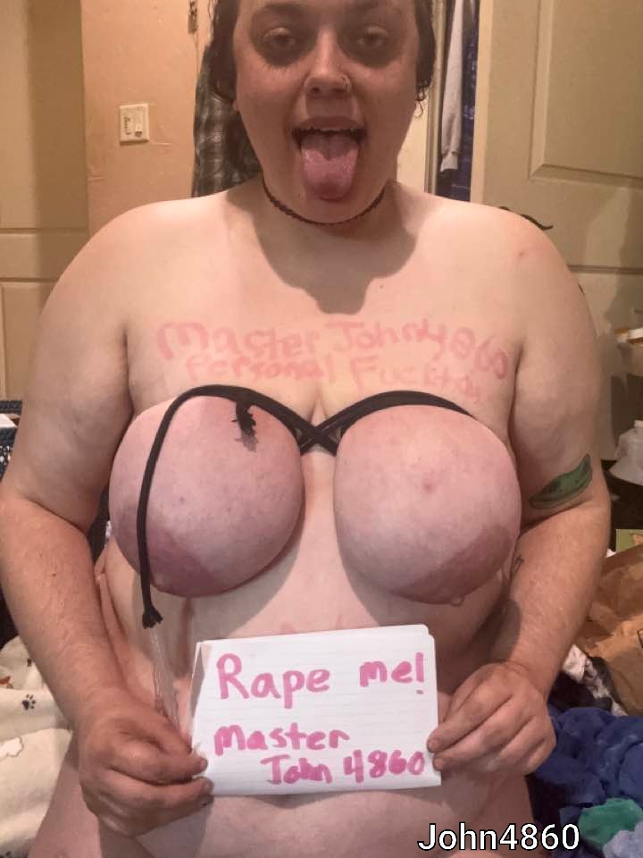 Ugly dumb piggy whore