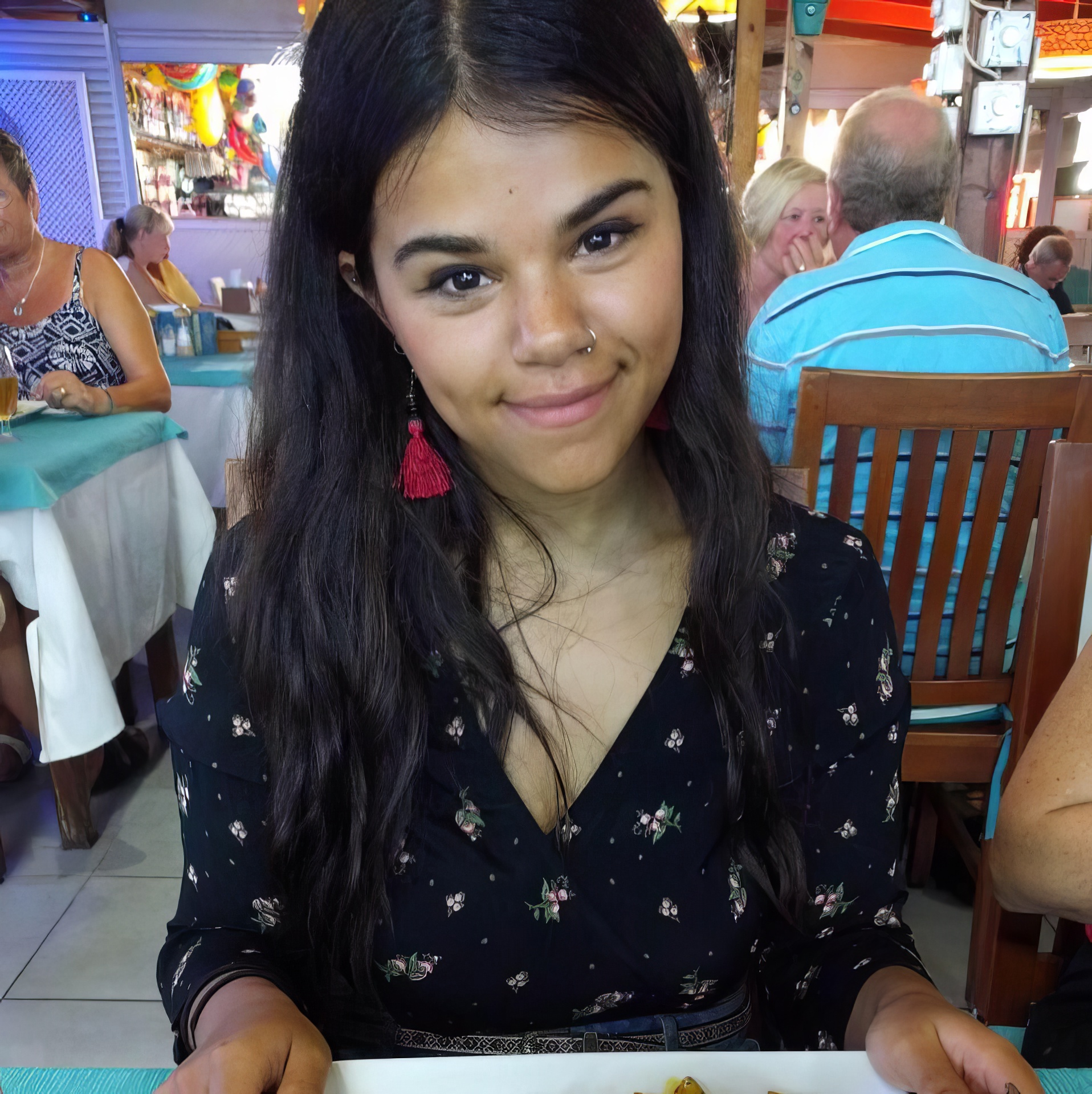 Big tits slut Meleasha naked in public