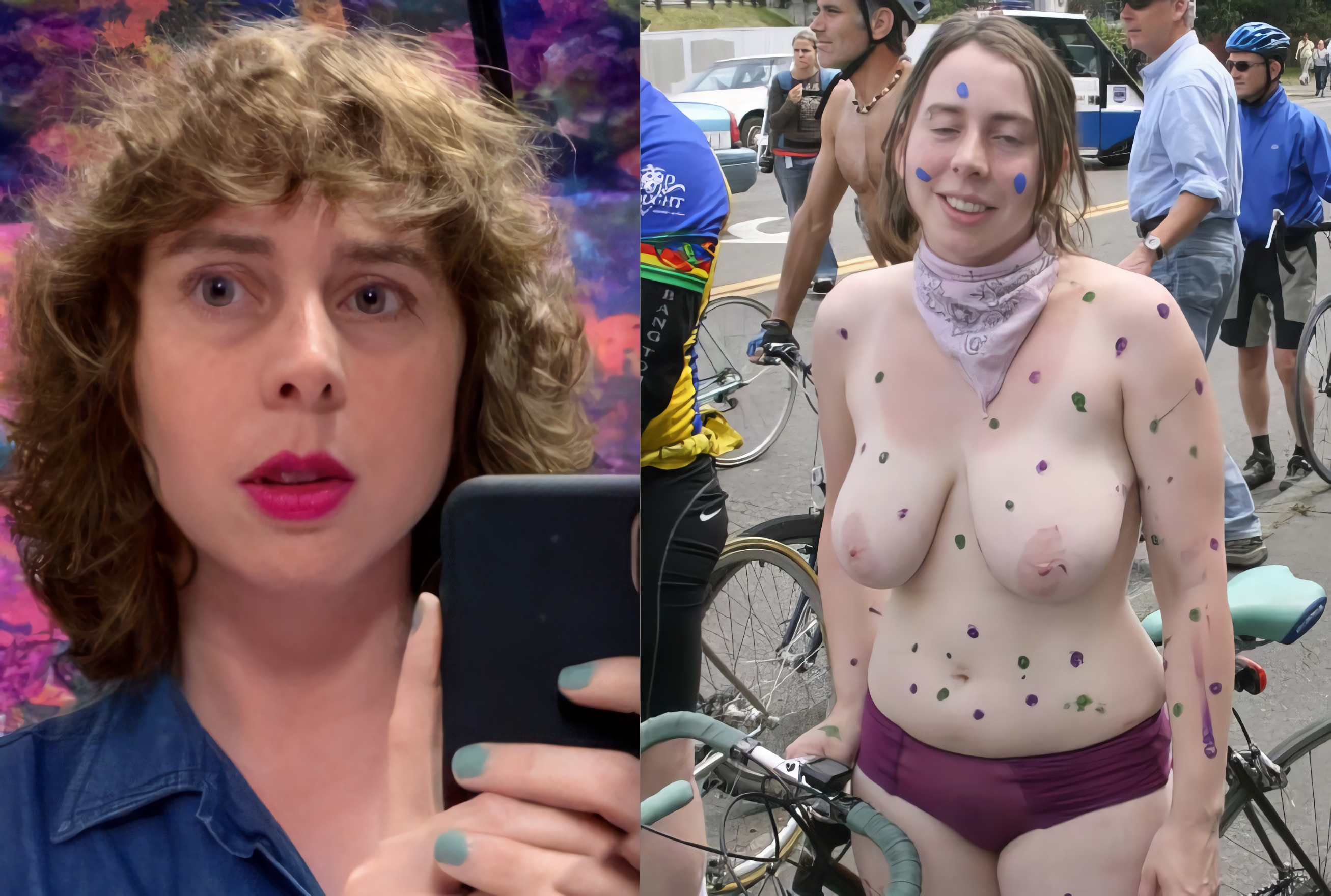 Big tits slut Angela