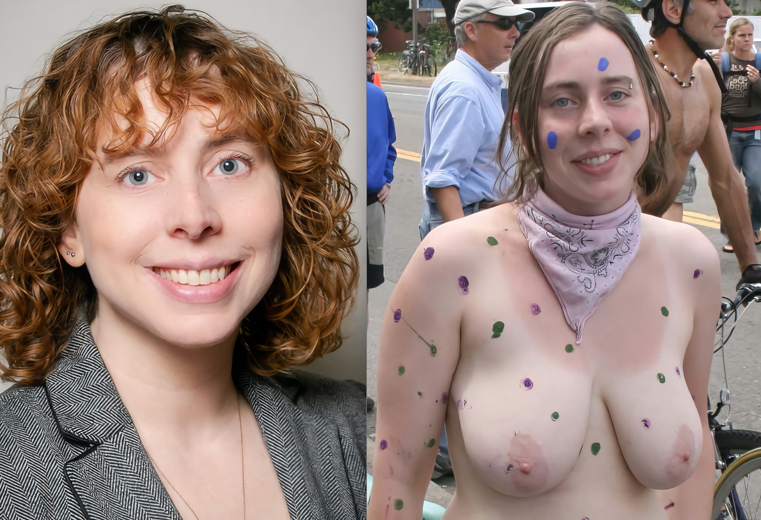 Big tits slut Angela