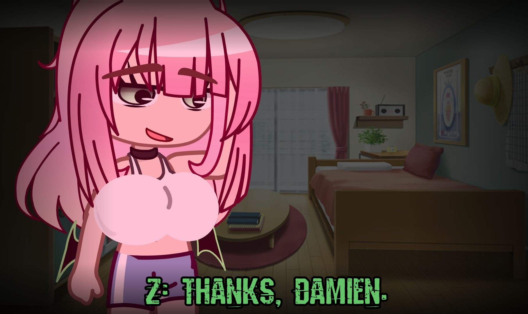 Trouble Sleeping [Zoey x Damien]