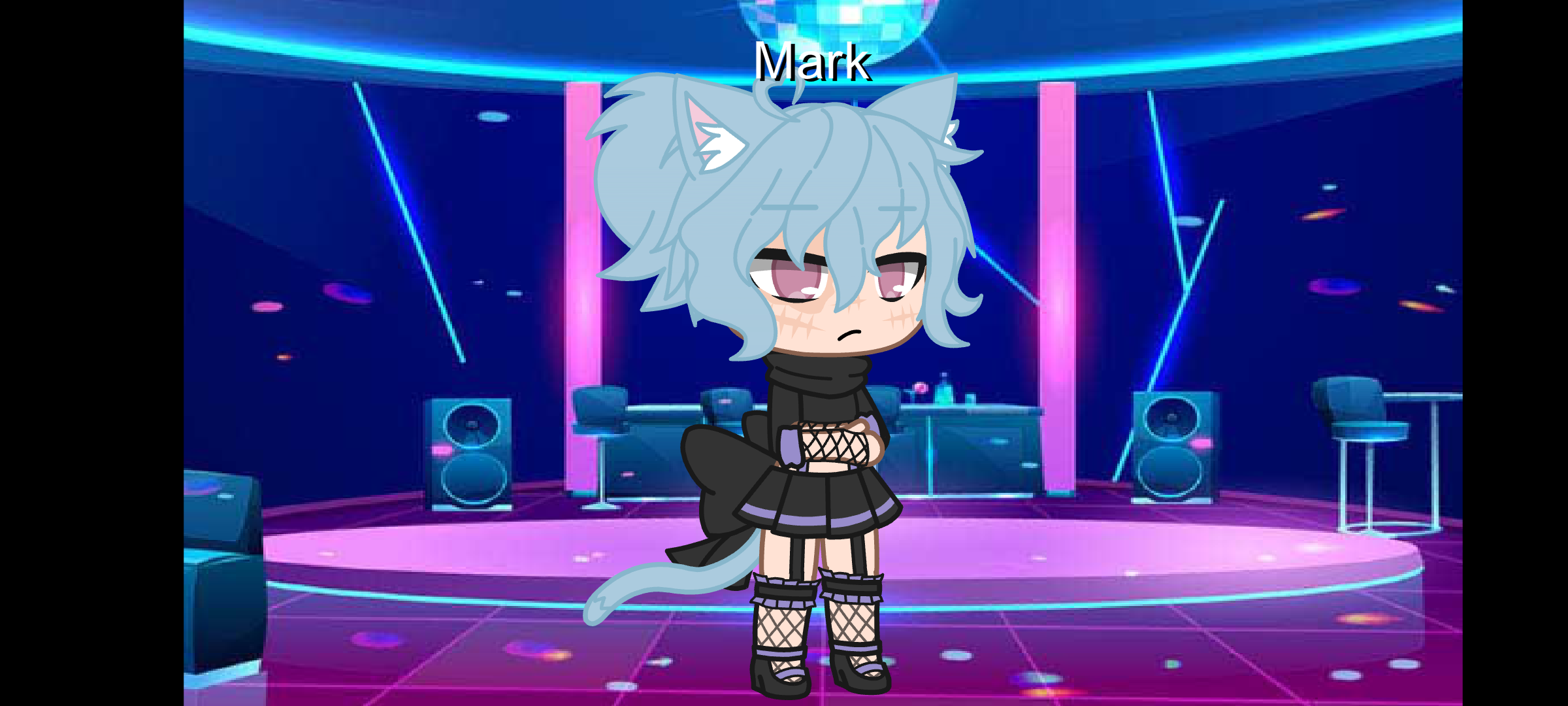 Mark without his mask