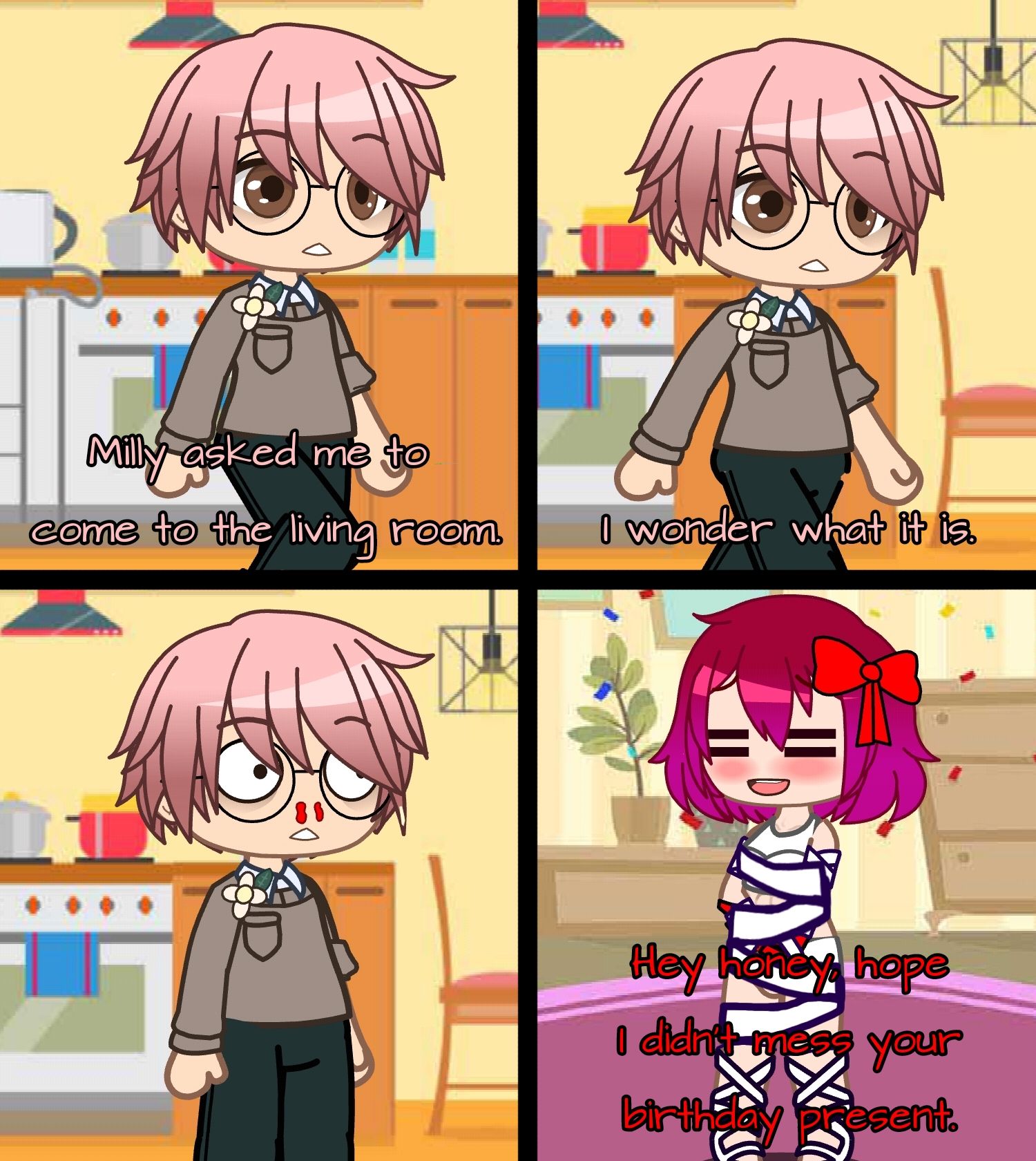 Elliot birthday surprise present