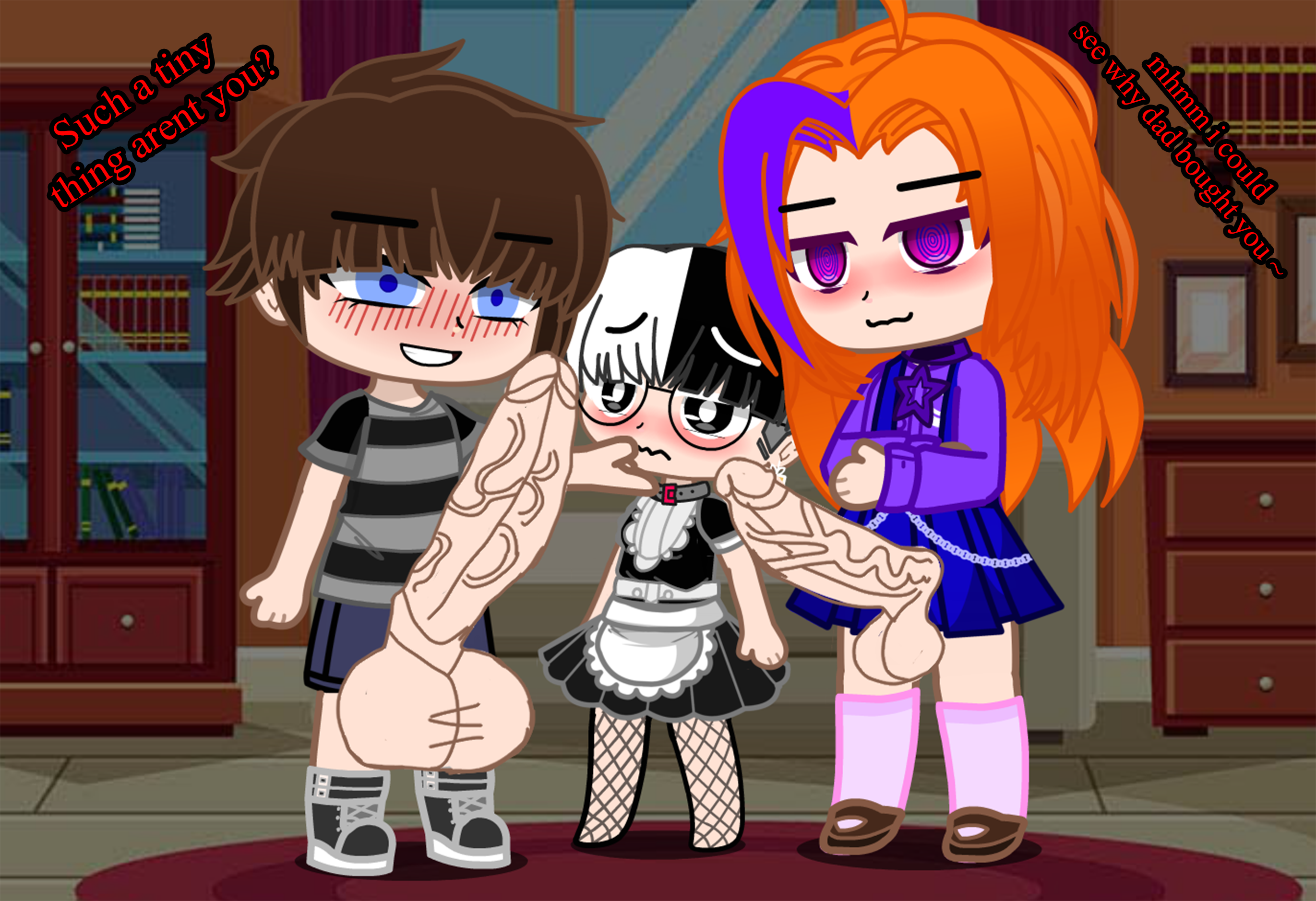 Afton's Kins Having Fun With there Fathers Purchase