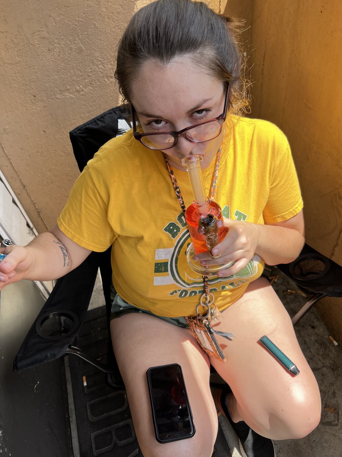 Dumb Teacher becomes a WEBSLUT