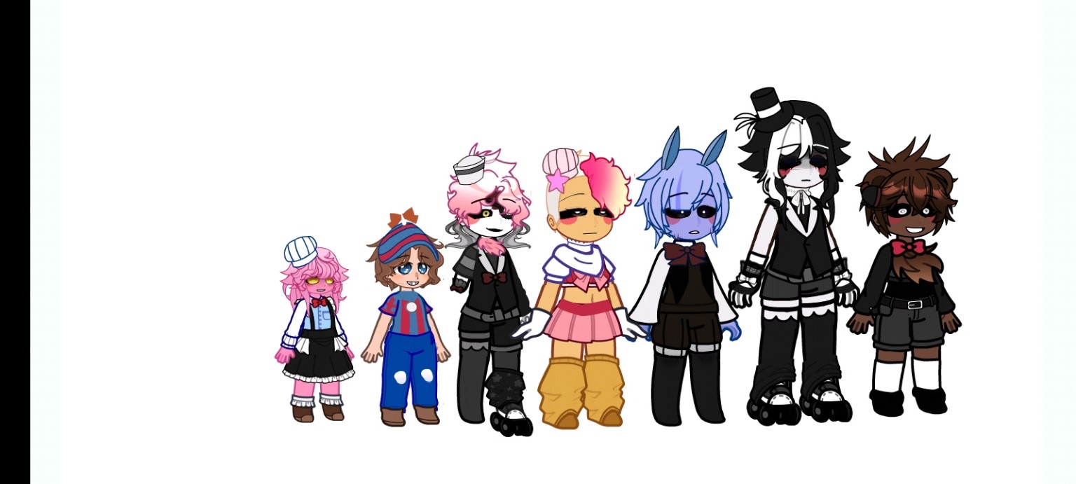 My FNAF 2 designs! (Gacha Nebula). Hopefully for a vid