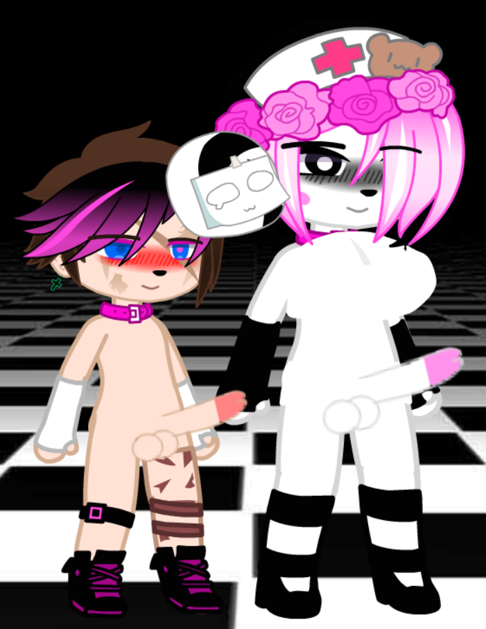 my new OC and my animatronic remade by lol2730