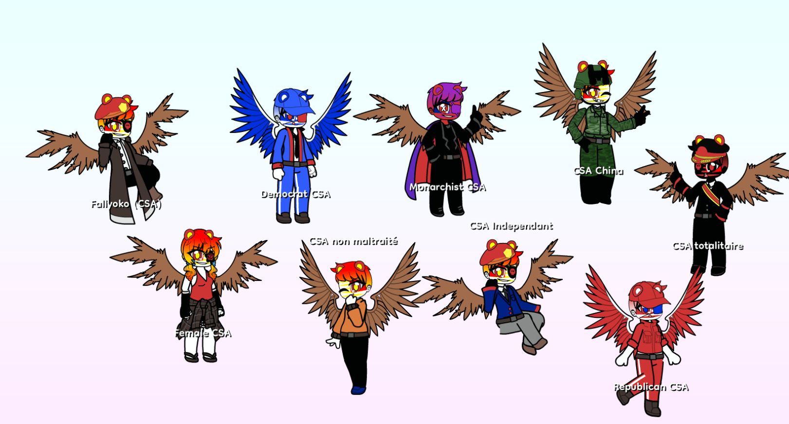 CSA and his variants