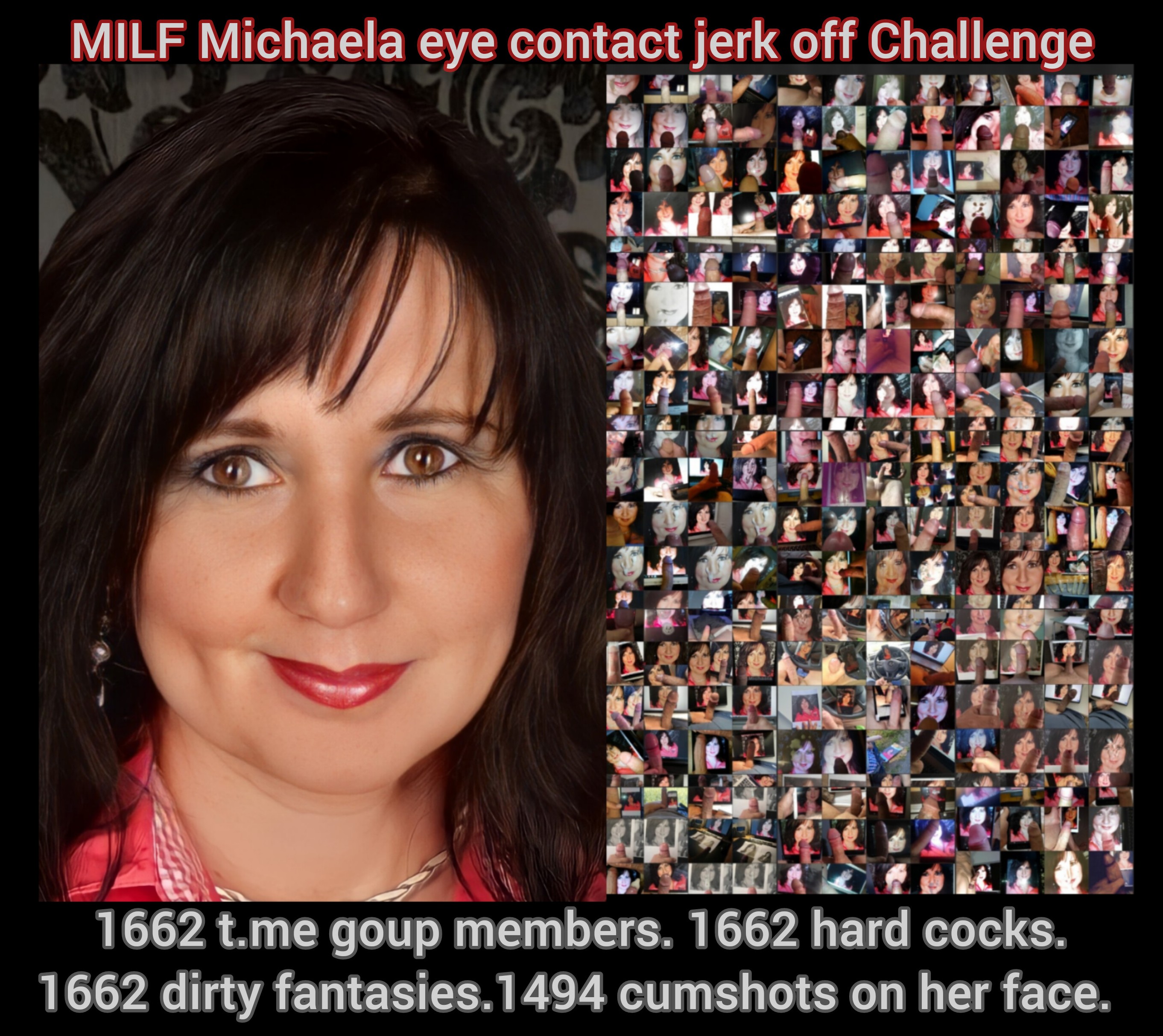 Beautiful MICHAELA cumshot compilation