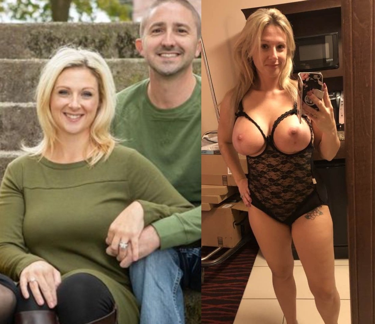 Before & after Whores