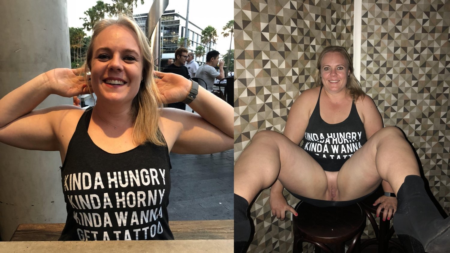 Before & after Whores