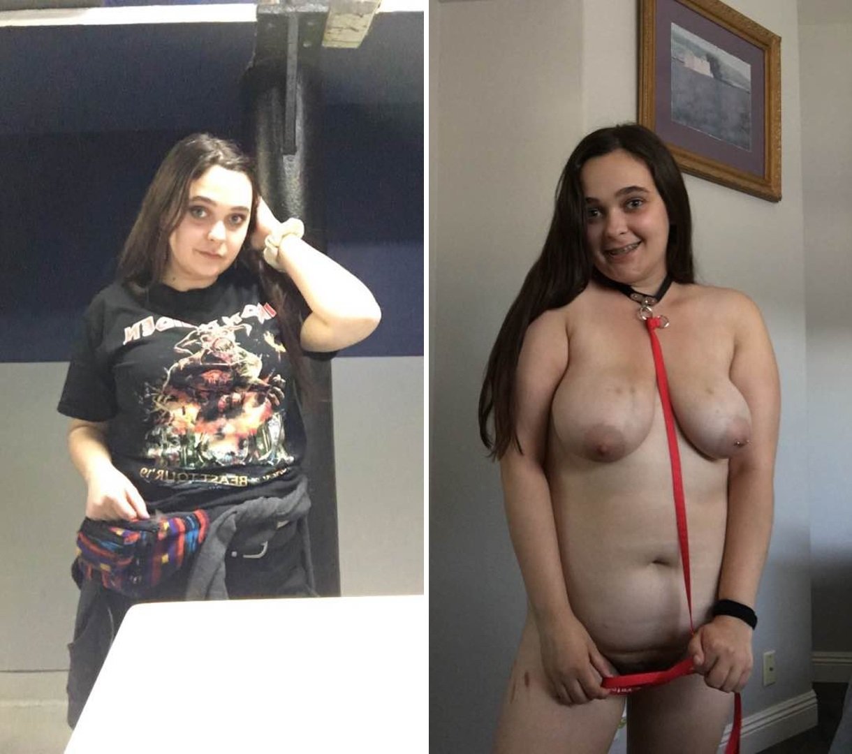 Before & after Whores