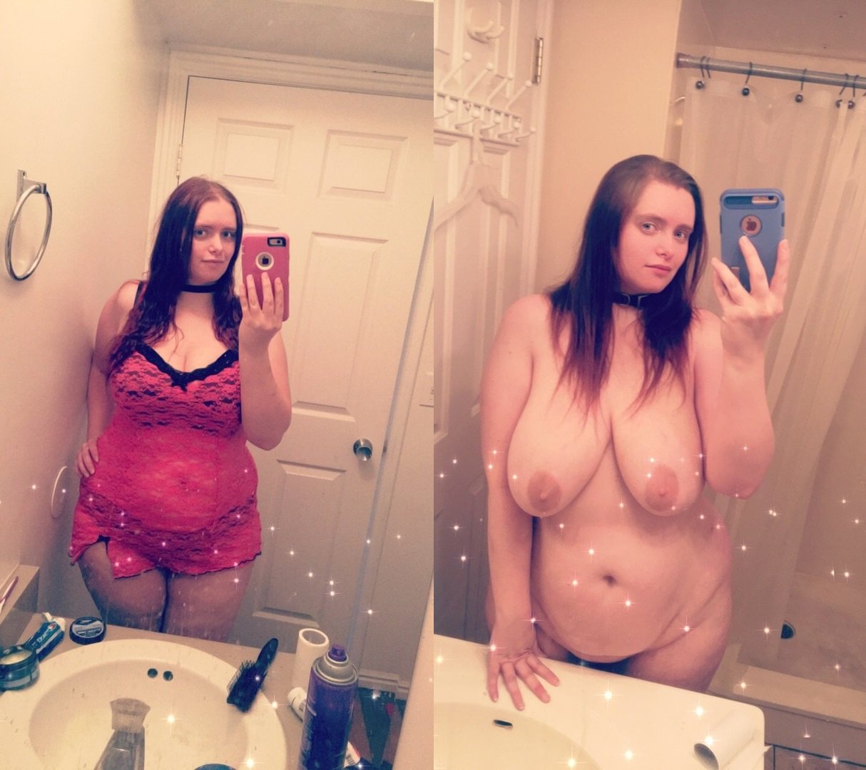 Before & after Whores