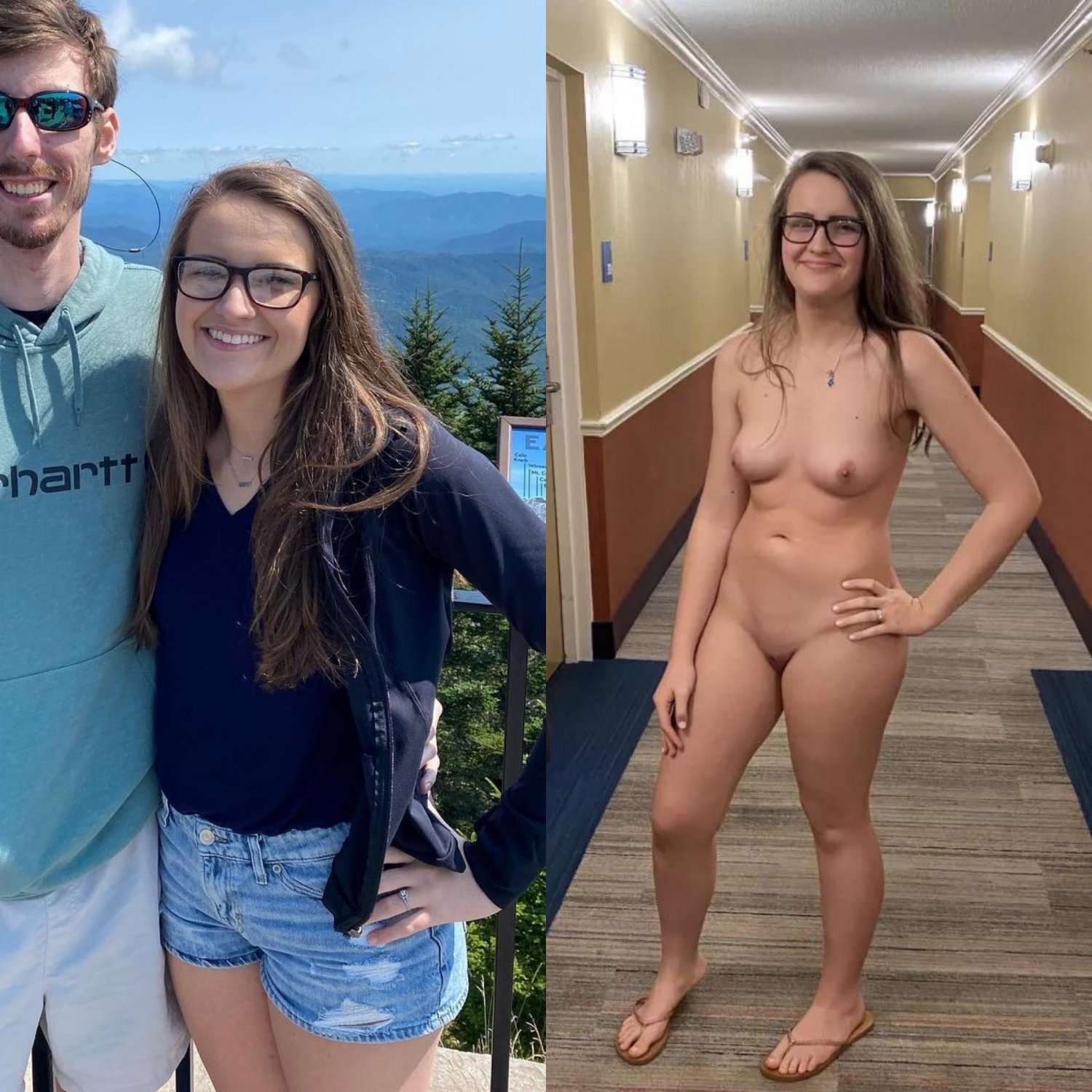 Before & after Whores