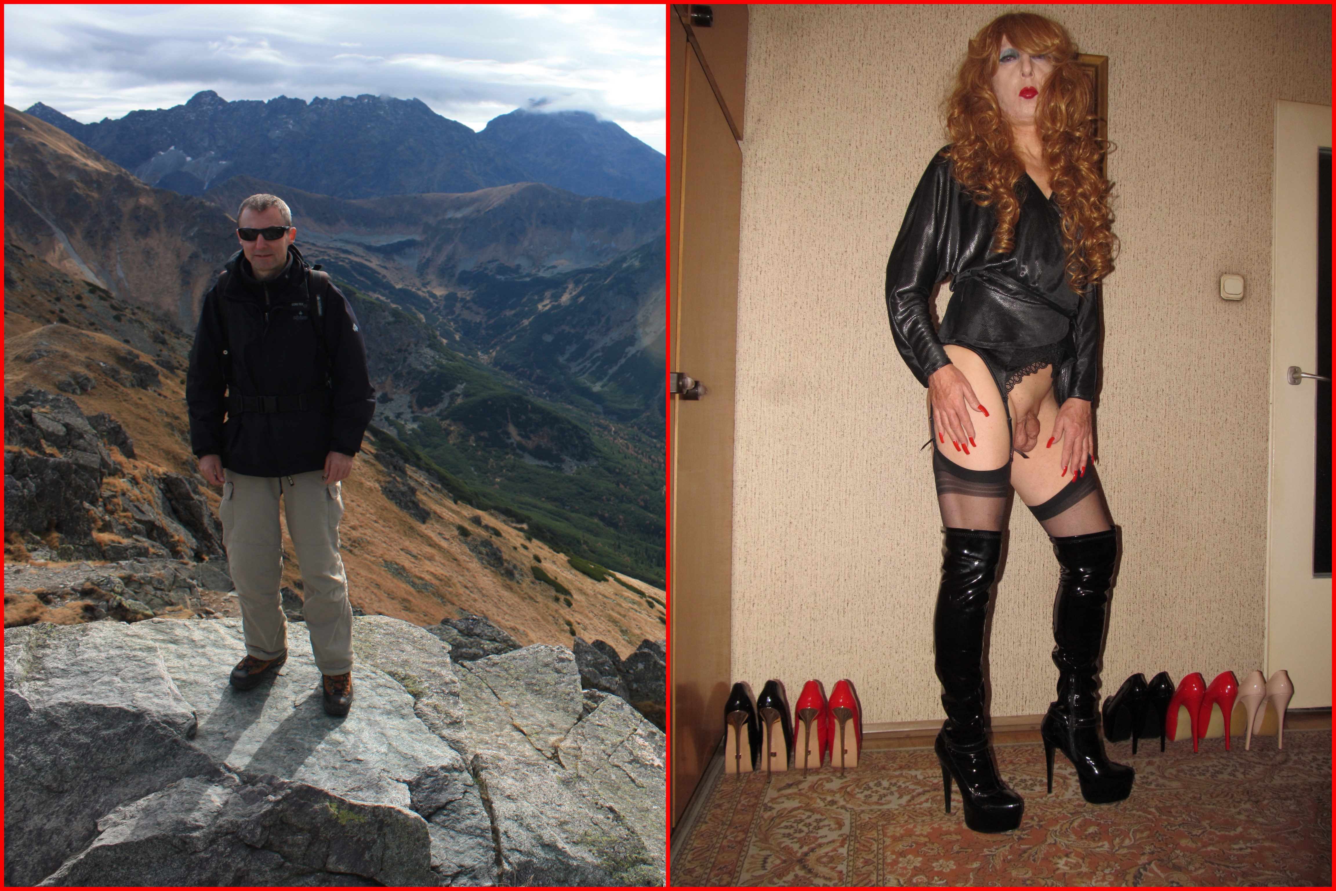 Before cocksucker Andrzej Maj after webslut Jolanta Maj