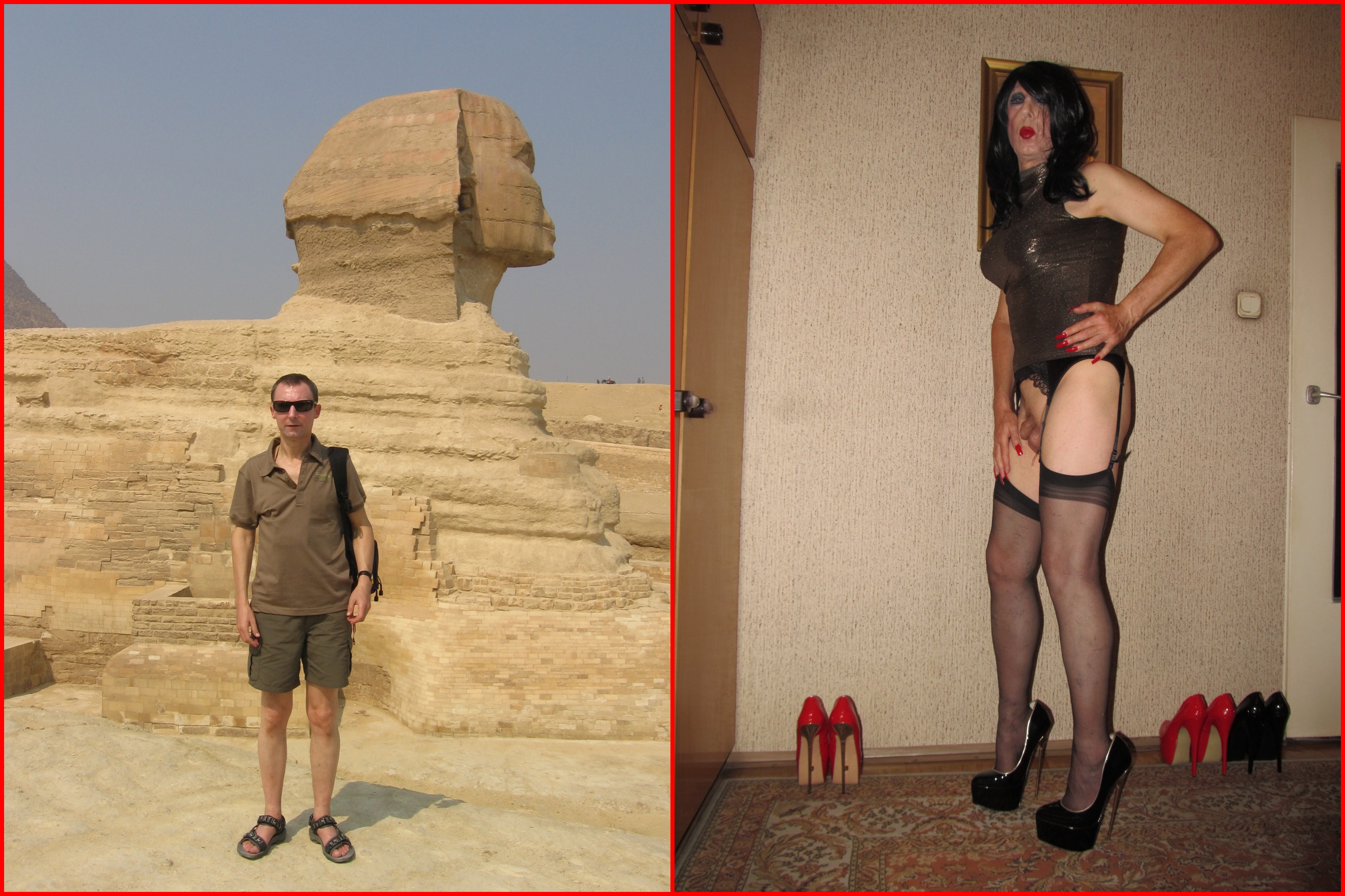 Before cocksucker Andrzej Maj after webslut Jolanta Maj