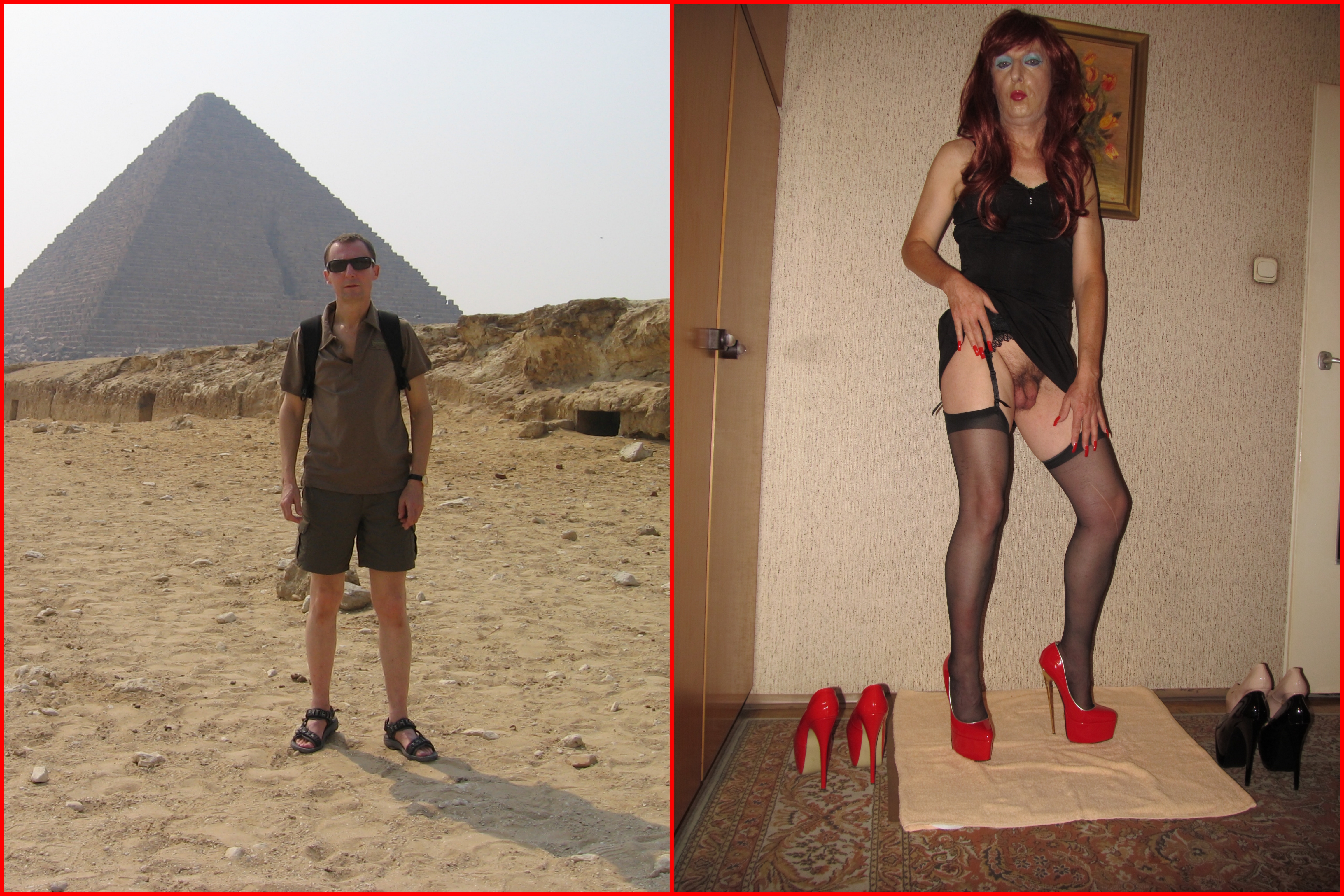 Before cocksucker Andrzej Maj after webslut Jolanta Maj