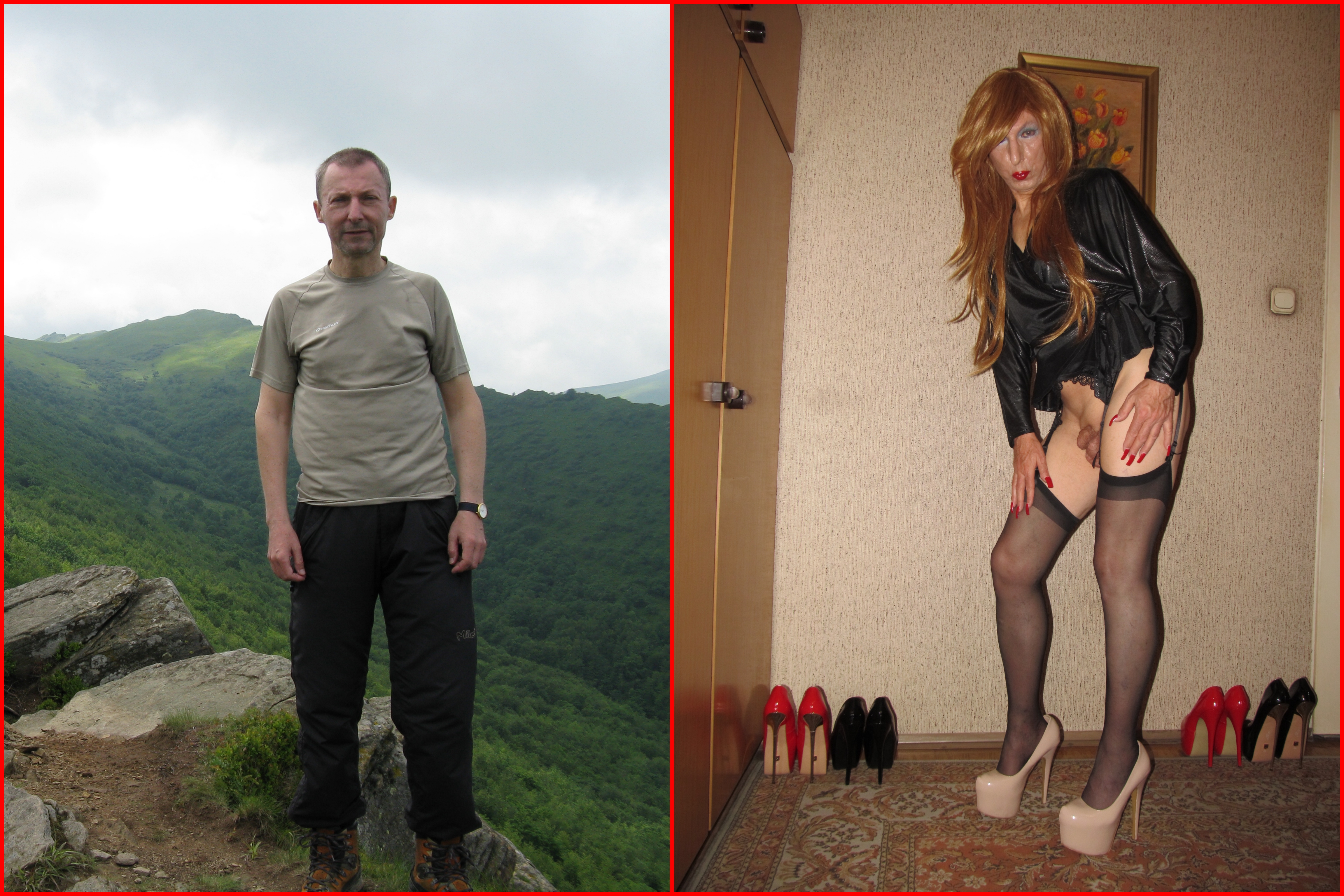 Before cocksucker Andrzej Maj after webslut Jolanta Maj