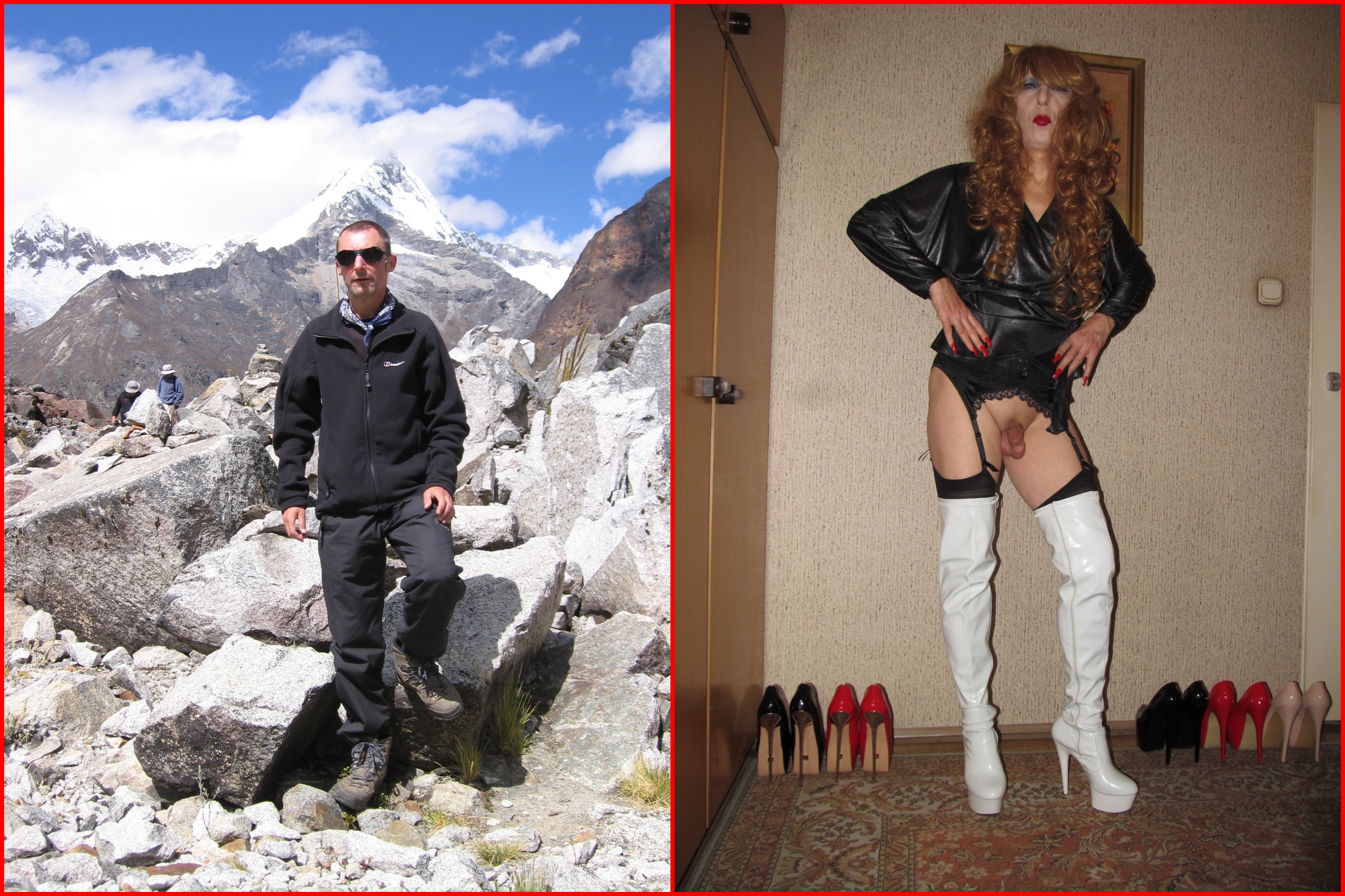 Before cocksucker Andrzej Maj after webslut Jolanta Maj