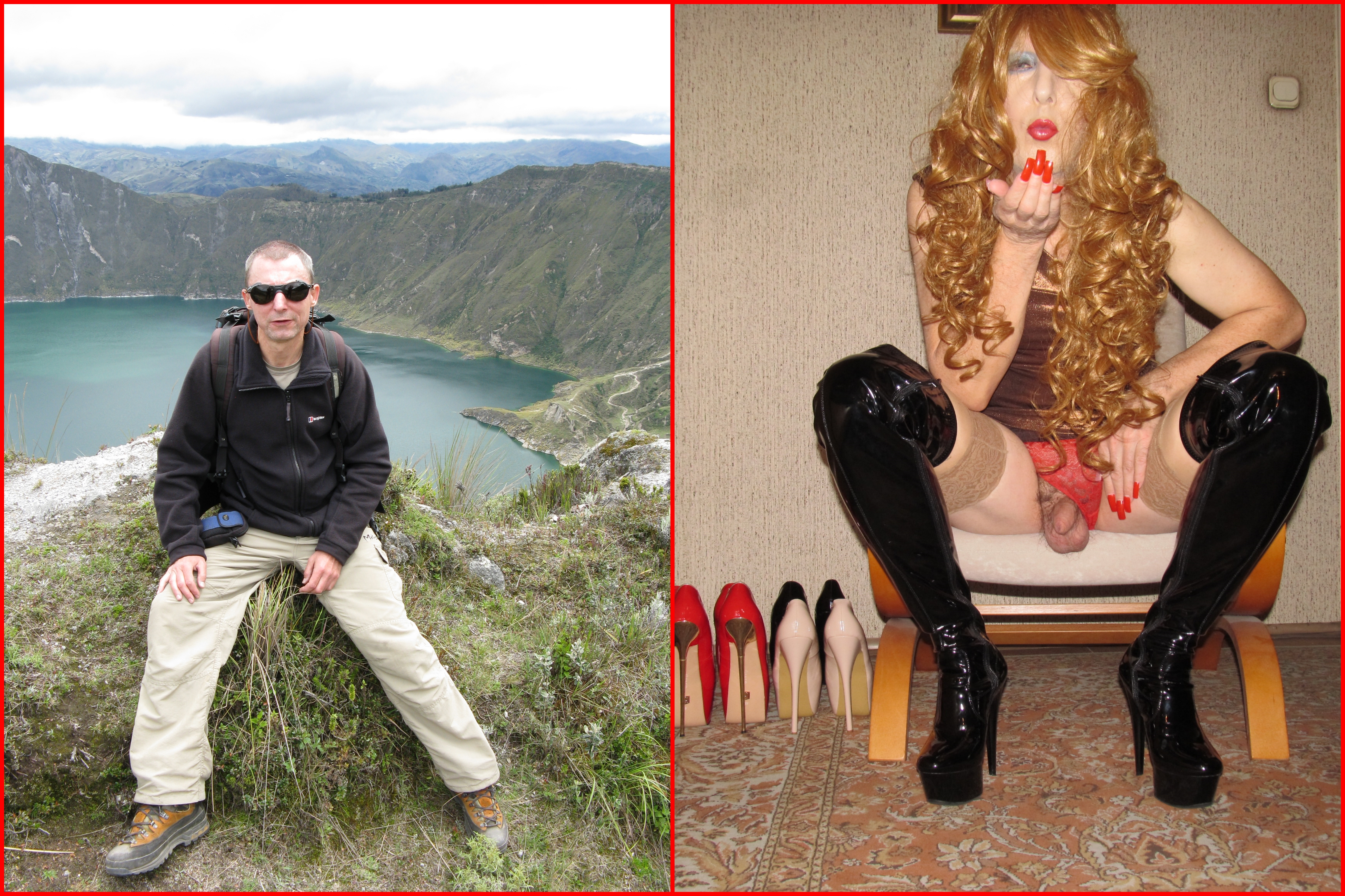 Before cocksucker Andrzej Maj after webslut Jolanta Maj