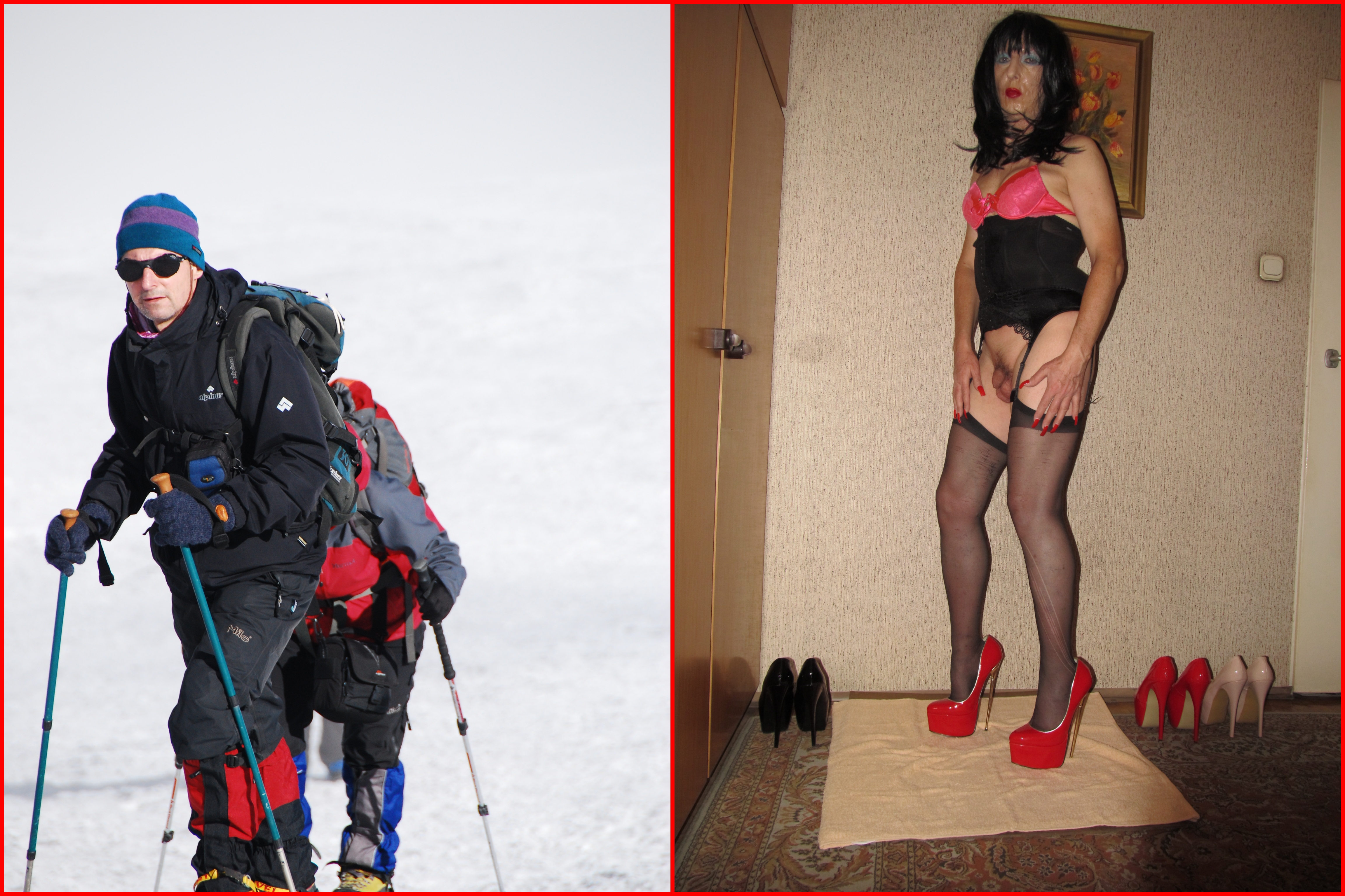 Before cocksucker Andrzej Maj after webslut Jolanta Maj